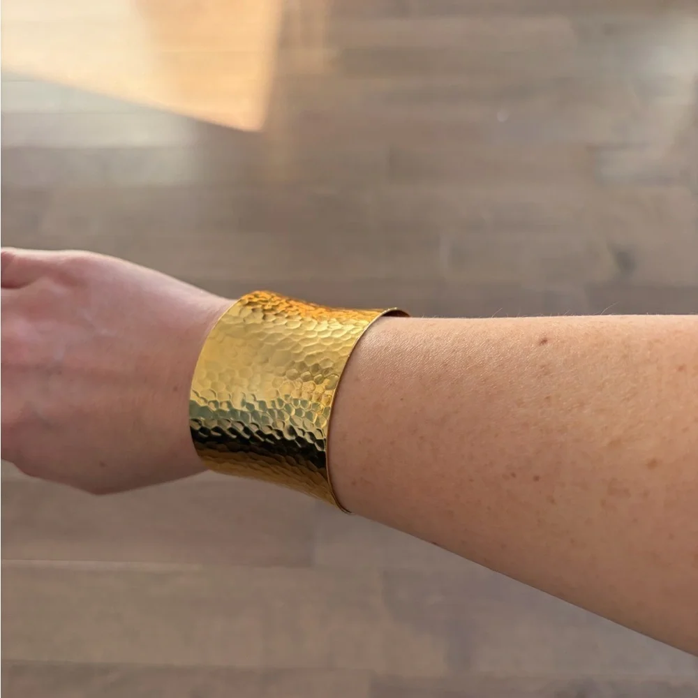 A.V. Max Gold Cuff Bracelet